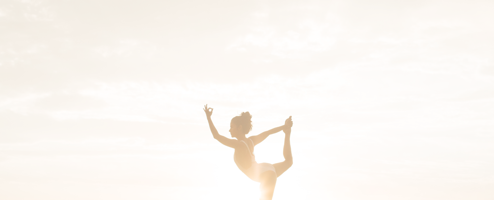 An image of a person doing yoga.